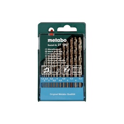 [2203281157352000] SET DE MECHAS METABO ESTUCHE PLAST HSS-CO 13 PIEZAS 6271200
