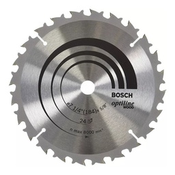 [2203291202537658] Hoja De Sierra circular Bosch 7 1/4 24 Dts OPTILINE - 2608640846