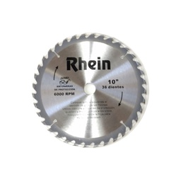 [2204071105578134] HOJA DE SIERRA RHEIN 10" WIDIA 36DT - RH0045
