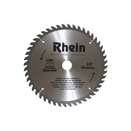 [2203282354511039] HOJA DE SIERRA RHEIN 12" WIDIA 48 DTS.