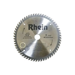[2203281110116454] HOJA DE SIERRA RHEIN 7 1/4" 40DTS - RHES740