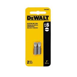 [70005732] Set De Dos Puntas Planas Ranuradas Dw2006 X 2 Dewalt 25.4mm
