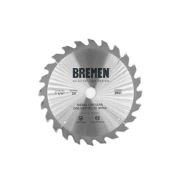 [70005811] HOJA DE SIERRA CIRCULAR BREMEN 7 ¼"-24 DTES.WIDIA BR2951