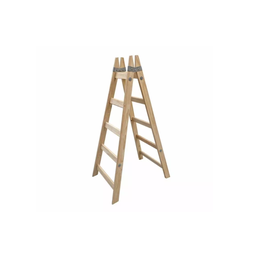 [70006654] ESCALERA MADERA PINTOR PROF. DOBLE 4 ESCALONES