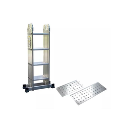 [70006848] ESCALERA ARTICULADA STANLEY 150KG 4X4 C/PLATAFORMA - STXLD-AY504